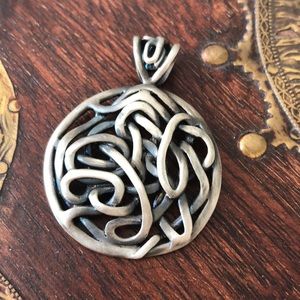 Silpada Oxidized Sterling Silver Pendant